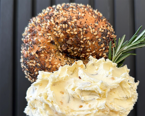 Popup Bagel - Everything Bagel with Cream Cheese