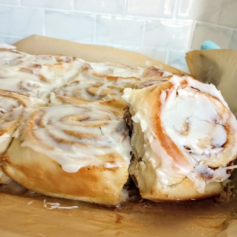 Sugar Butter and Flour Cakery Cinnamon Rolls