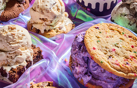 Insomnia Cookies Bakery Philadelphia, PA content stack icecream