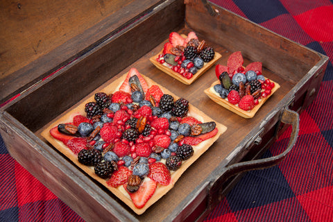 NADIA CAKES Bakery Palmdale, CA berry tart with fresh fruit