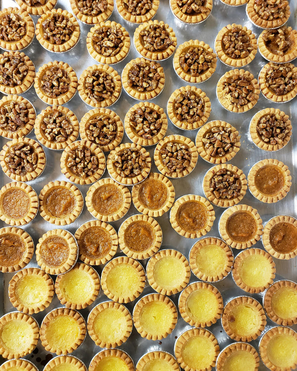 SWEET POTATO SENSATIONS INC Bakery Detroit, MI mini pecan and sweet potato tarts