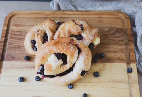 20 Shekels Blueberry Cream Cheese Bread 
