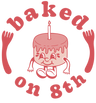 Baked on 8th logo