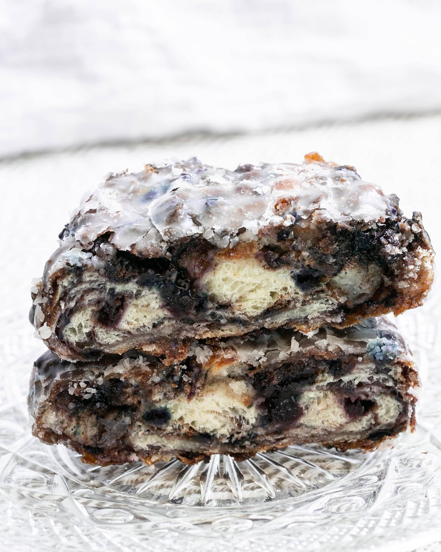 Beiler's Bakery Blueberry Fritter