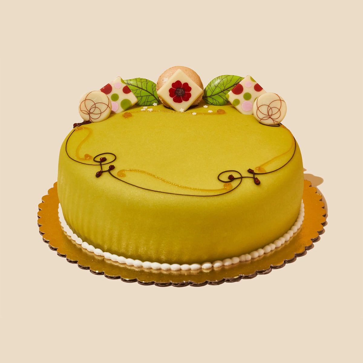 Swedish Princess Cake at Schubert's Bakery in San Francisco