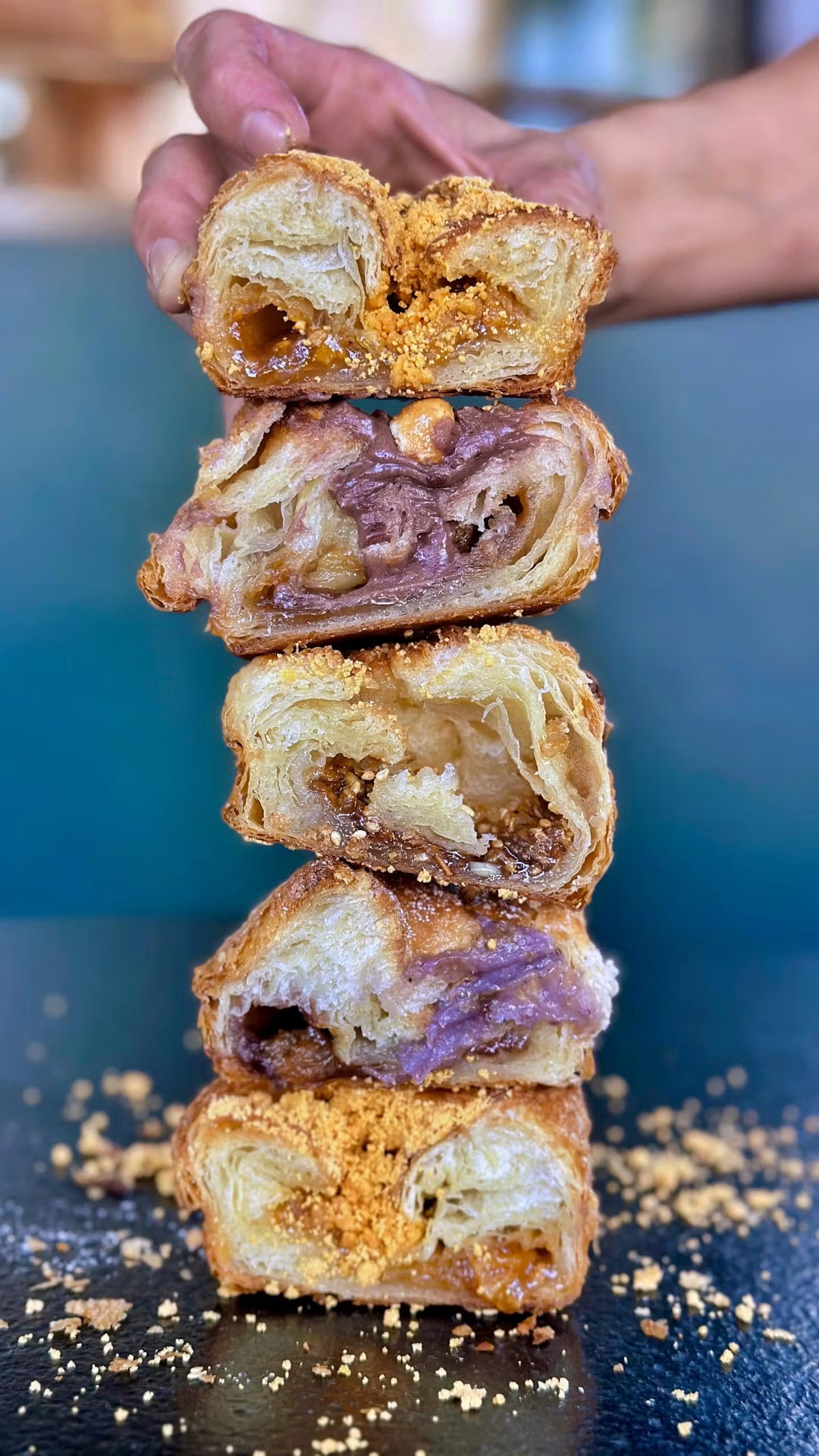Kouign Amann at b. patisserie in San Francisco