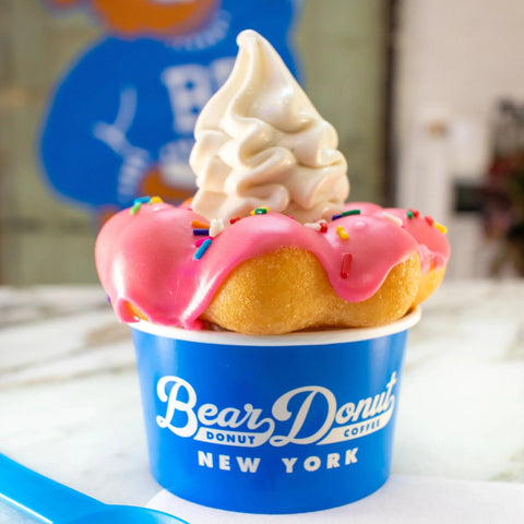Bear Donut Bakery New York, NY beardonut bearcombosoftserve