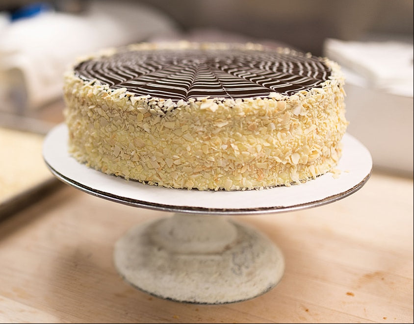 Original Boston Cream Pie served at Parker’s Restaurant inside the Omni Parker House in Boston