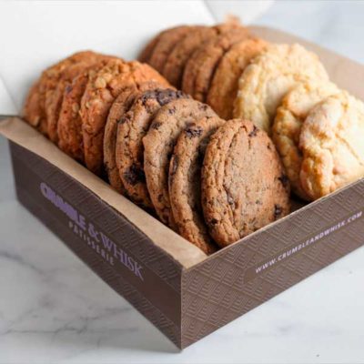 Crumble & Whisk Bakery Oakland, CA deliverybox 400x400