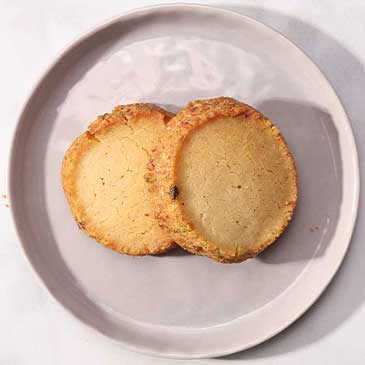Standard Baking Co Bakery Portland, ME pistachio shortbread two cookies
