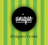Unique Designer's Cake logo