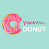 Yummm Donuts logo