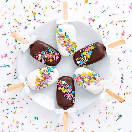 Birthday Confetti Cakesicles