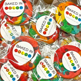 BULK SUPER SIZE 100 COOKIE BOX *individually bagged for safe distribution