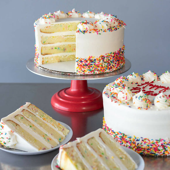 VANILLA CONFETTI CAKE