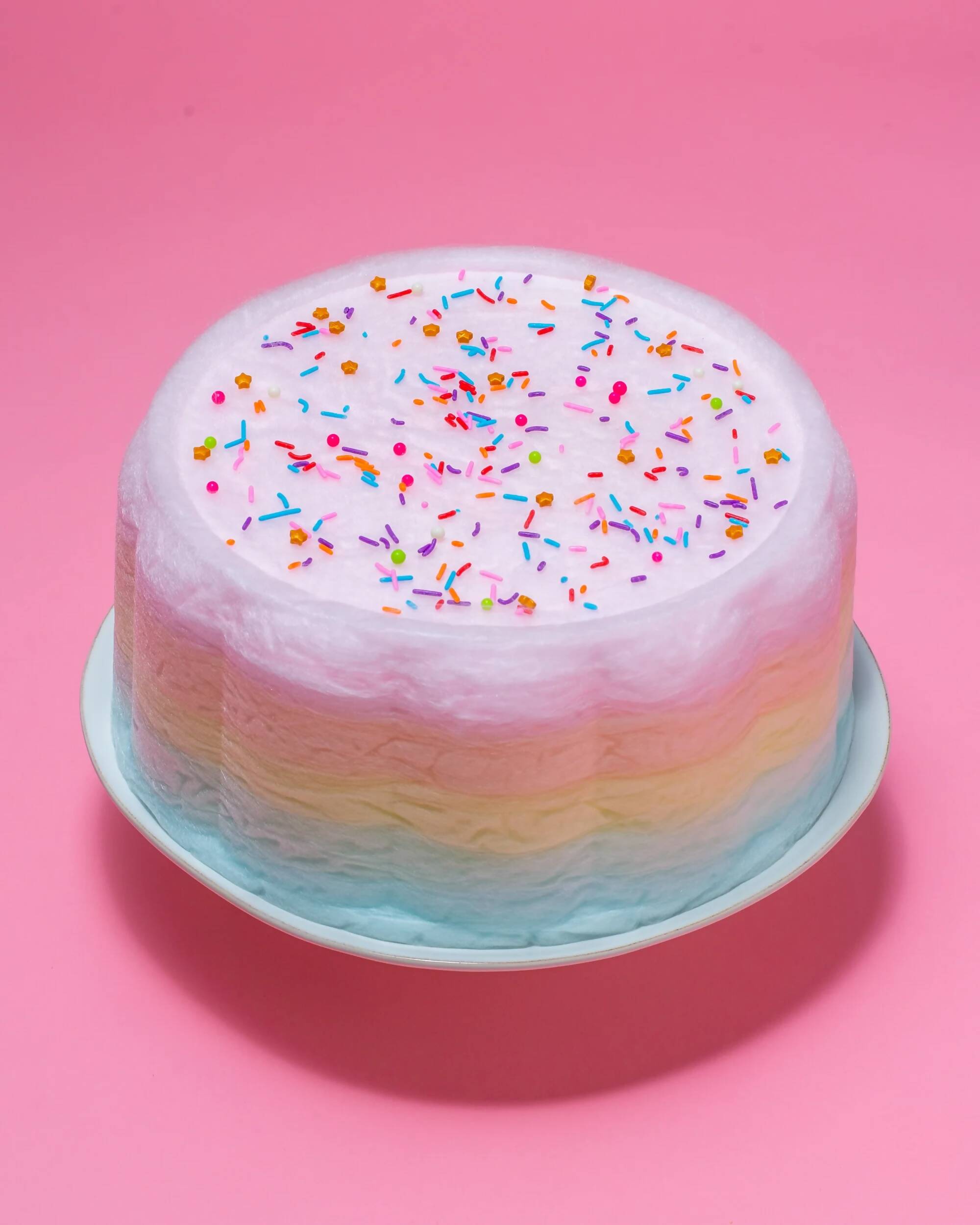 JUMBO RAINBOW FLOOF CAKE