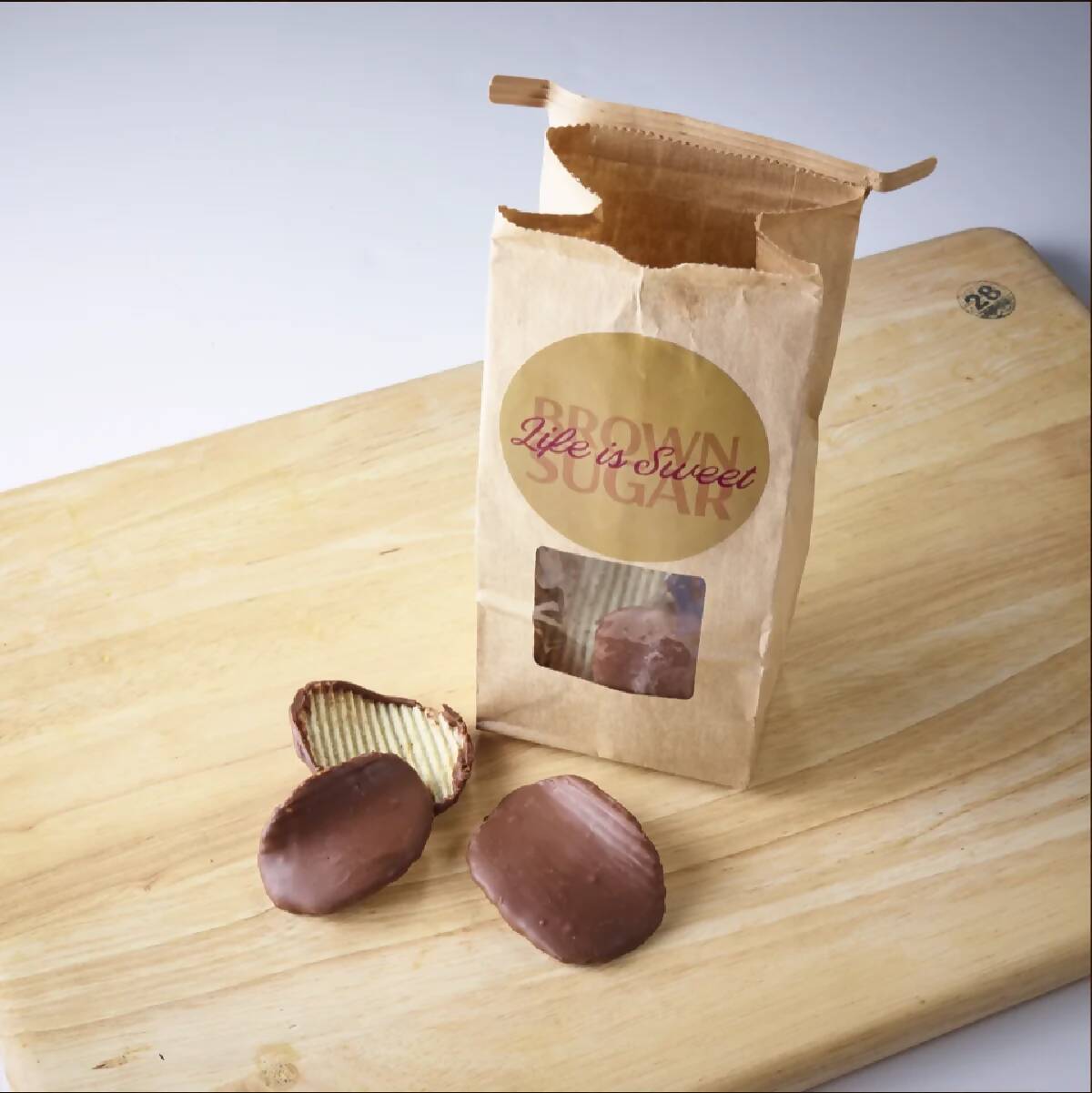 Chocolate Covered Potato Chips