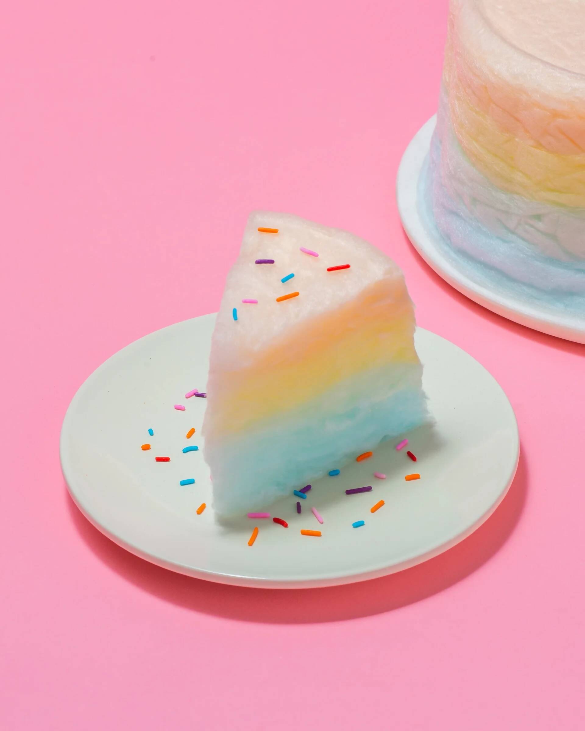 HOLD THE PINK - RAINBOW FLOOF CAKE