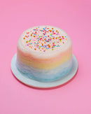 HOLD THE PINK - RAINBOW FLOOF CAKE-1