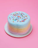 UPSIDE DOWN RAINBOW FLOOF CAKE-1
