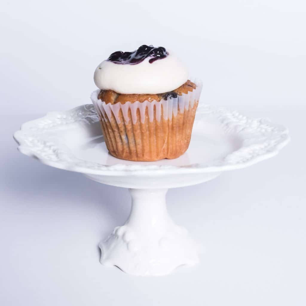 Blueberry Cheesecake Cupcake