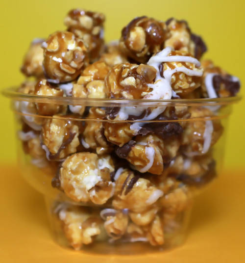 Chocolate Drizzle Popcorn