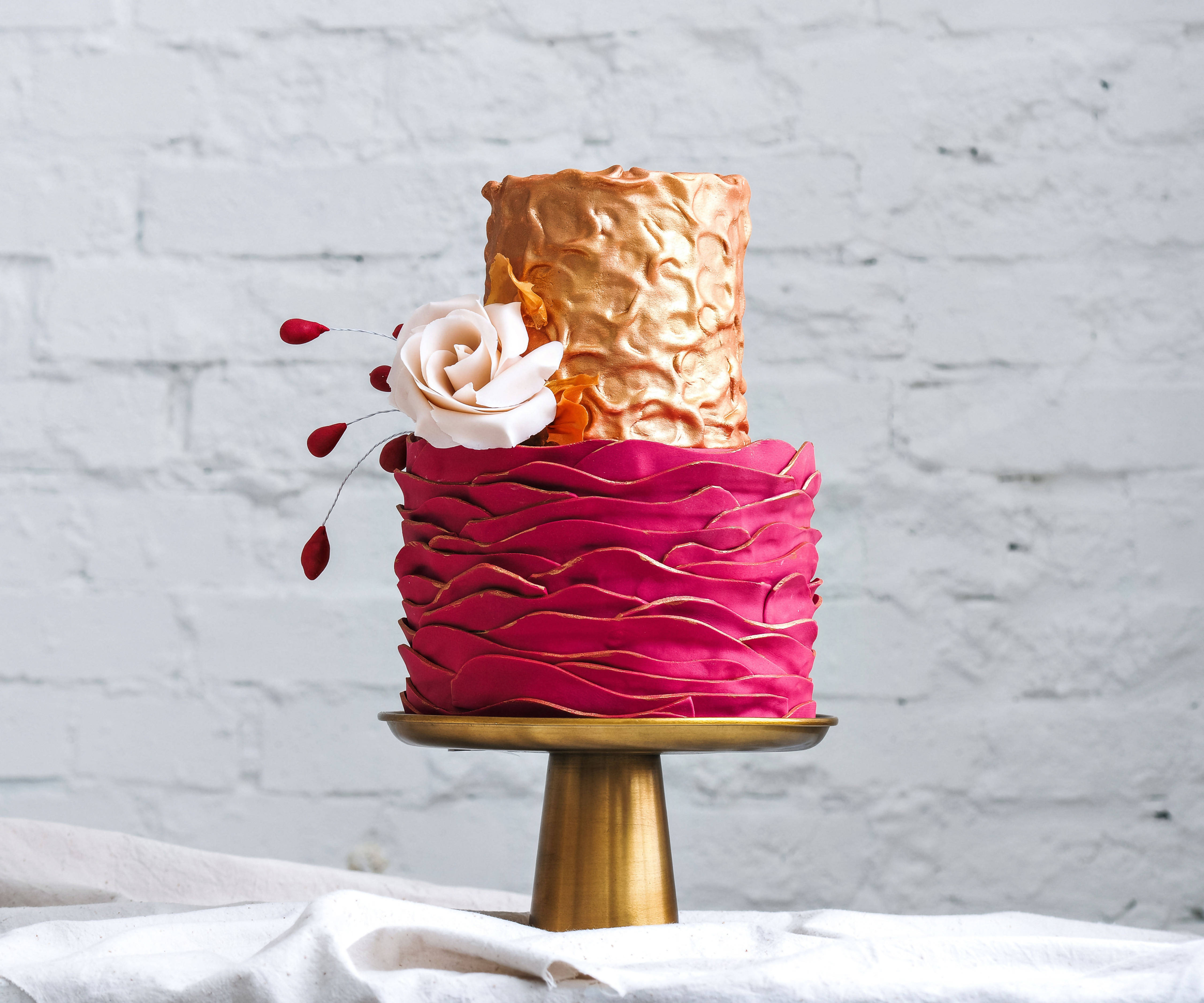 Rose Gold Cake